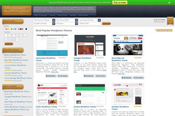 freepremiumwp.com site used Stormya-theme
