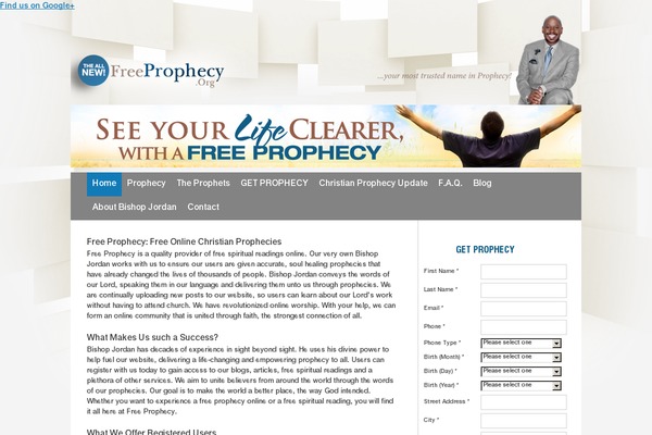 freeprophecy.org site used Freewrit