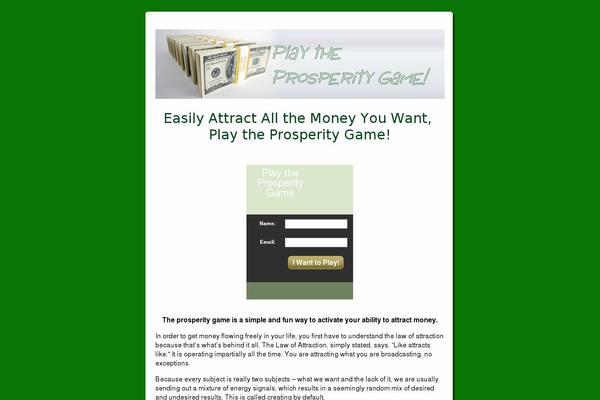 freeprosperitygame.com site used Flexxgreen