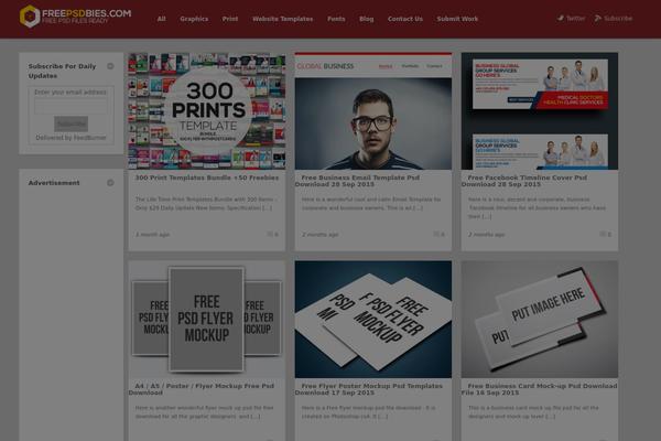 Collection theme websites examples