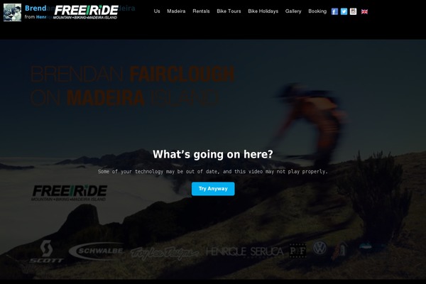 freeridemadeira.com site used Freeridemadeira
