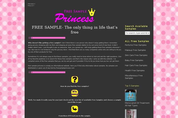 Thesis 1.8.6 theme site design template sample