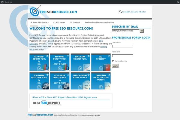 freeseoresource.com site used Freeseotheme