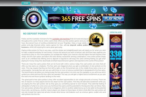 freespinpokies.com.au site used Theme-04