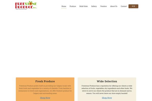 freestoneproduce.com site used Neweb