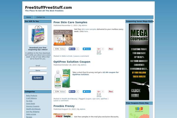 freestufffreestuff.com site used Freestuff