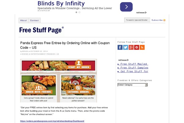 Twenty Sixteen theme site design template sample