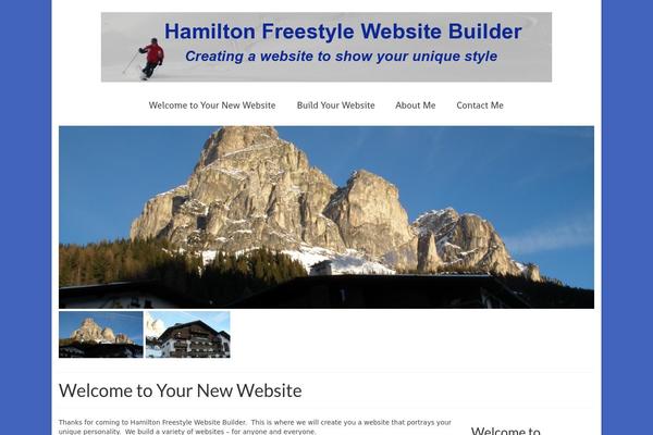 Virtue theme site design template sample