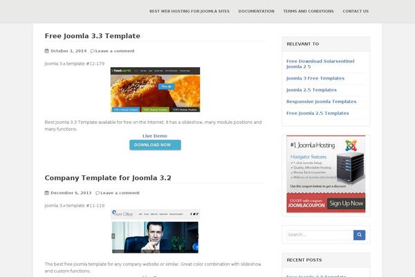 Fts theme site design template sample