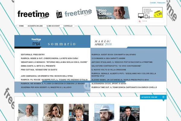 freetimemagazine.it site used Freetime