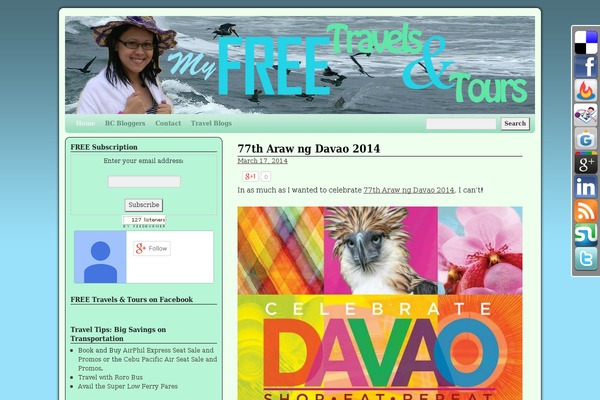 Weaver theme site design template sample