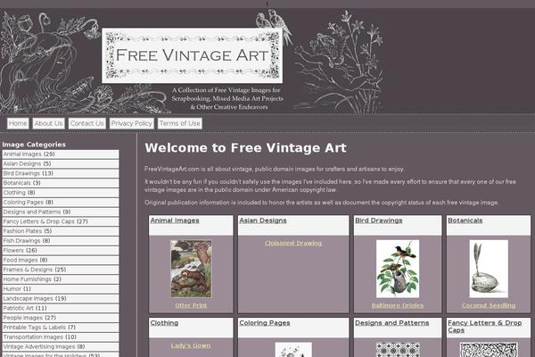 freevintageart.com site used Nearnothing