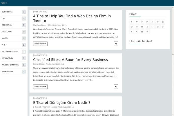 Bp-columns theme site design template sample