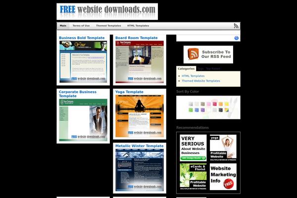 freewebsitedownloads.com site used Cssgallery_v1.10