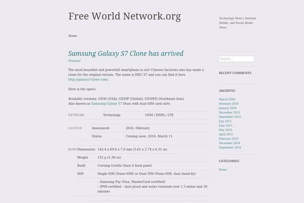 freeworldnetwork.org site used Sundance