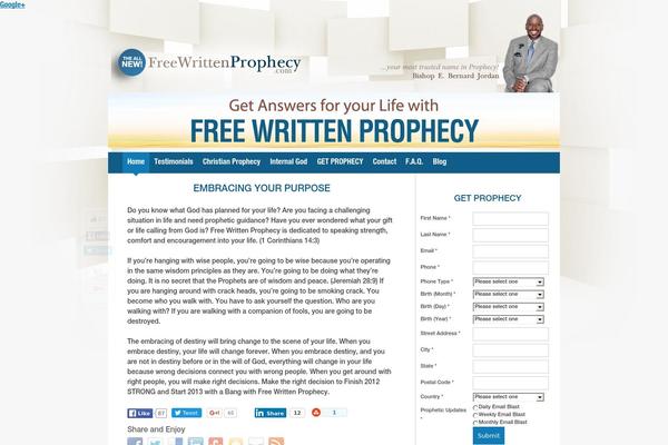 freewrittenprophecy.com site used Freewrit
