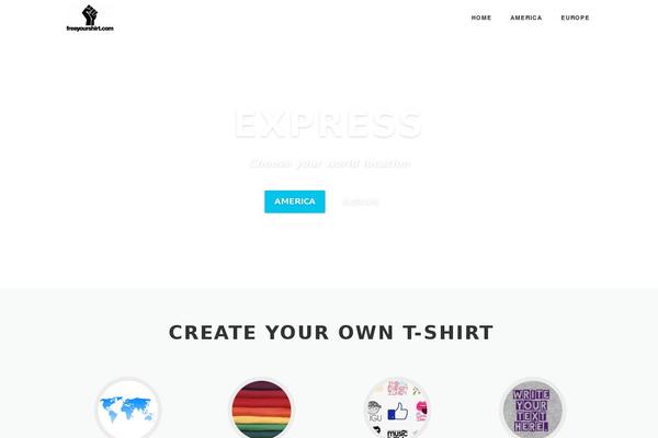 OnePress theme site design template sample