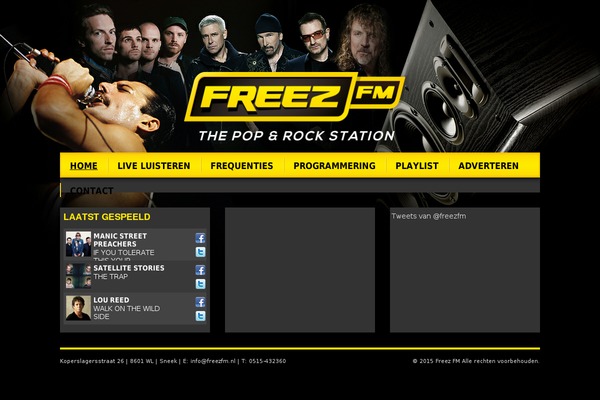freezfm.nl site used Freezfm