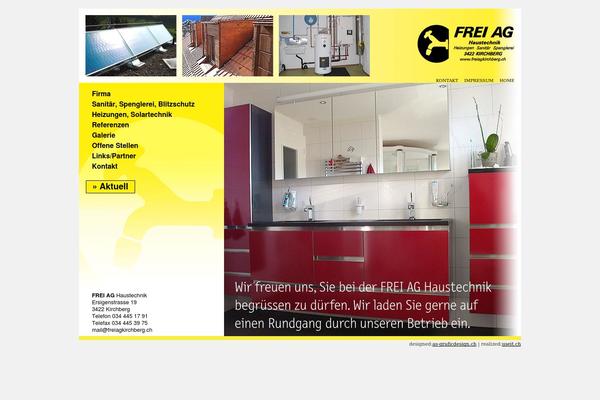 freiagkirchberg.ch site used Fa