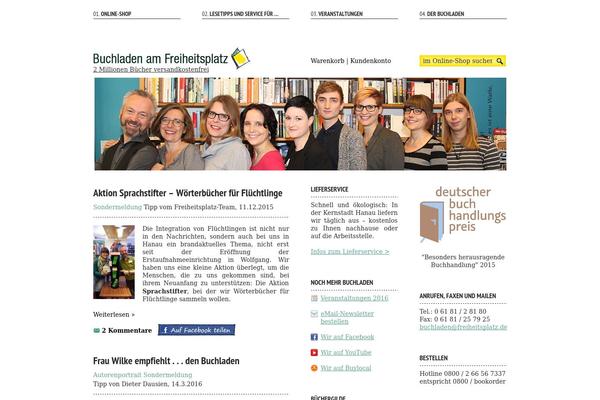 freiheitsplatz.de site used Freiheitsplatz