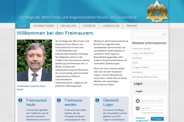 freimaurer24.de site used Afam3