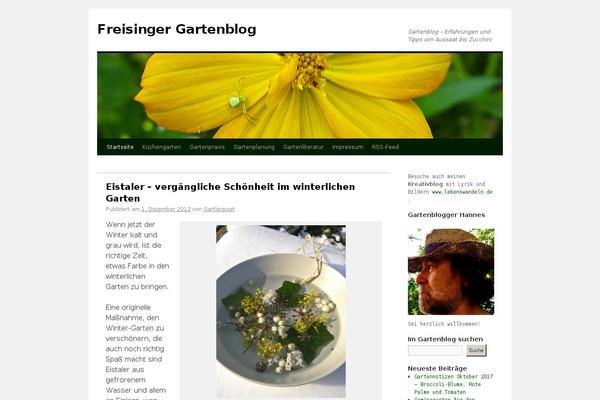 freisinger-gartenblog.de site used Fsgarten