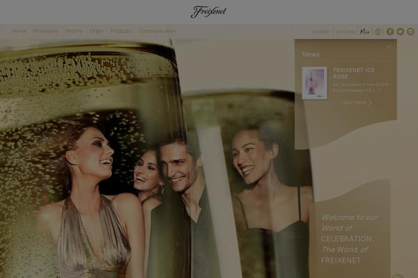 freixenet.com site used Freixenet-wp