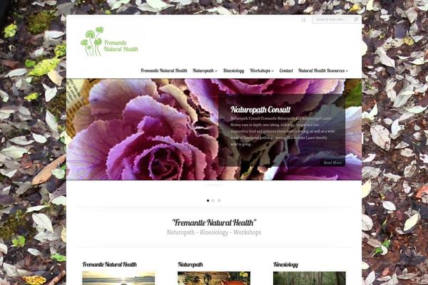 Chameleon theme site design template sample