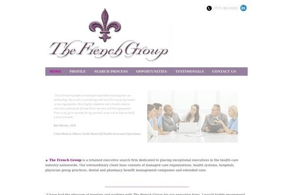 frenchgroup.com site used Lux