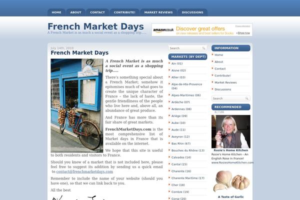 frenchmarketdays.com site used Dravis