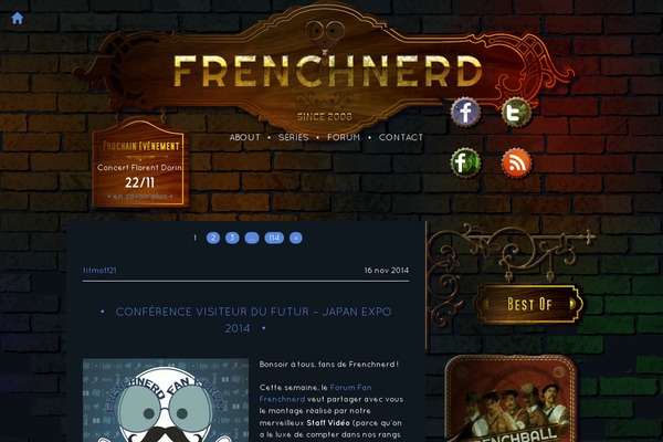 frenchnerd.com site used Frenchnerd
