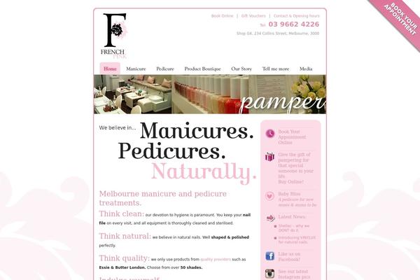 frenchpink.com.au site used French-pink