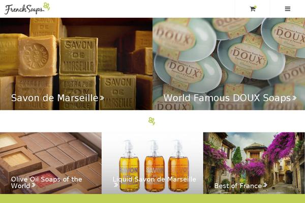 frenchsoaps.com site used Soaps