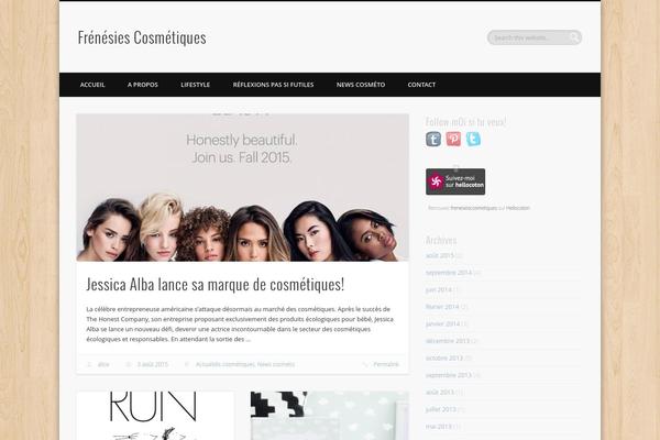 Pinboard theme site design template sample