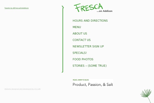 frescaonaddison.com site used Fresca