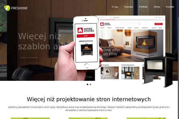 Avada theme site design template sample