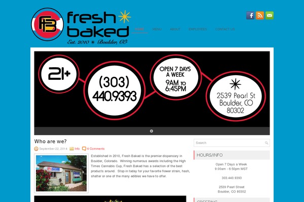 freshbakedcolorado.com site used Netbiz