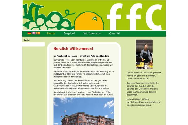 Ffc theme site design template sample