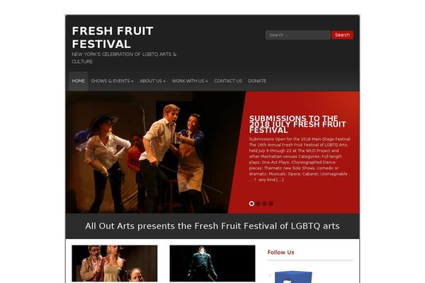 freshfruitfestival.com site used Voice-blog