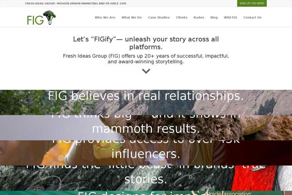 freshideasgroup.com site used Fig-child