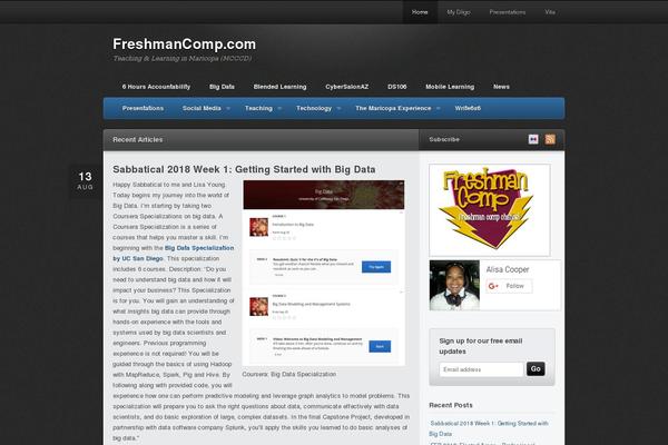 freshmancomp.com site used Traction