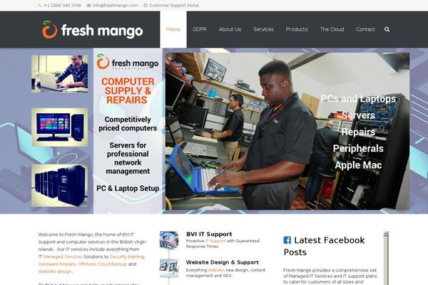freshmango.com site used Impreza-v2