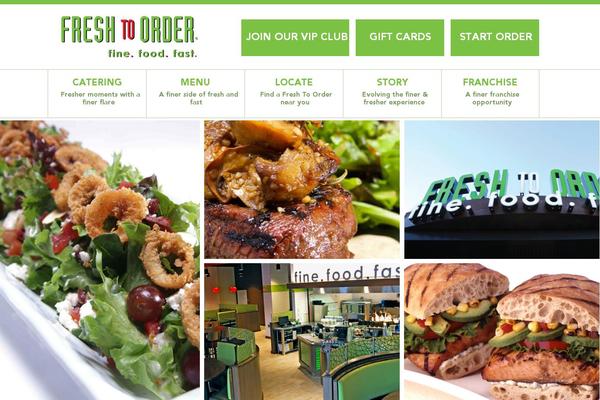 freshtoorder.com site used Fresh2order