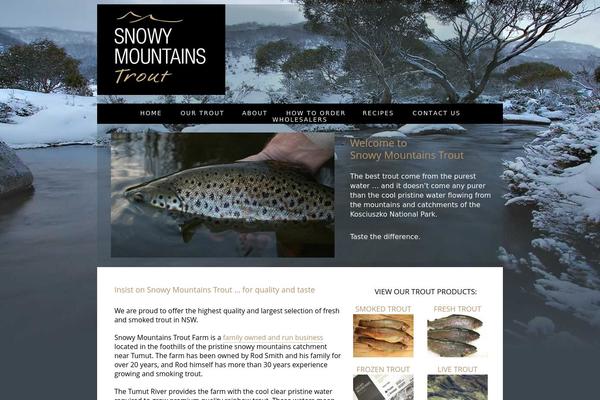 freshtrout.com.au site used Freshtrout