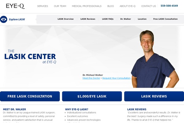 fresnolasikeyesurgery.com site used Eyeq