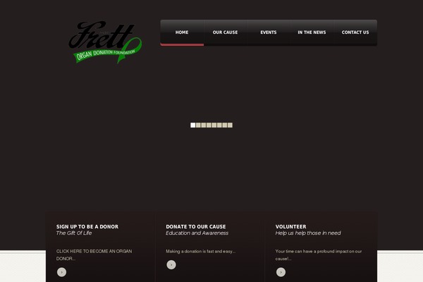 frettfoundation.org site used Theme1593