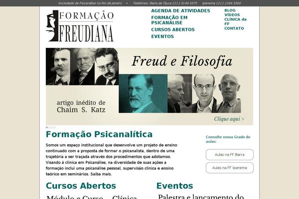 freudiana.com.br site used Formacaofreudiana