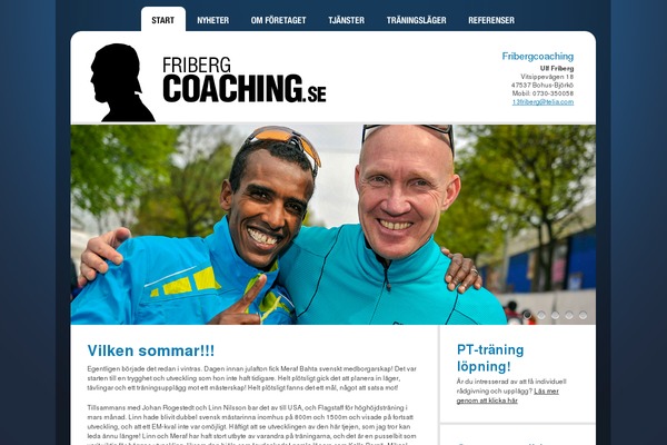 fribergcoaching.se site used Ulfdesign