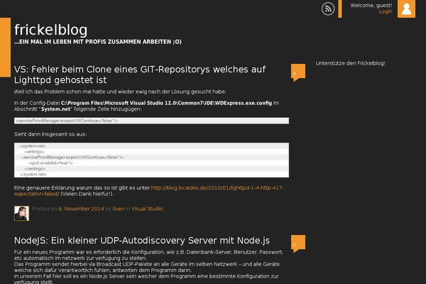 frickelblog.de site used Chiefwigs1982-metro