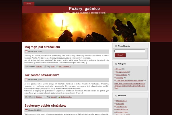 fridays.com.pl site used Intothefire